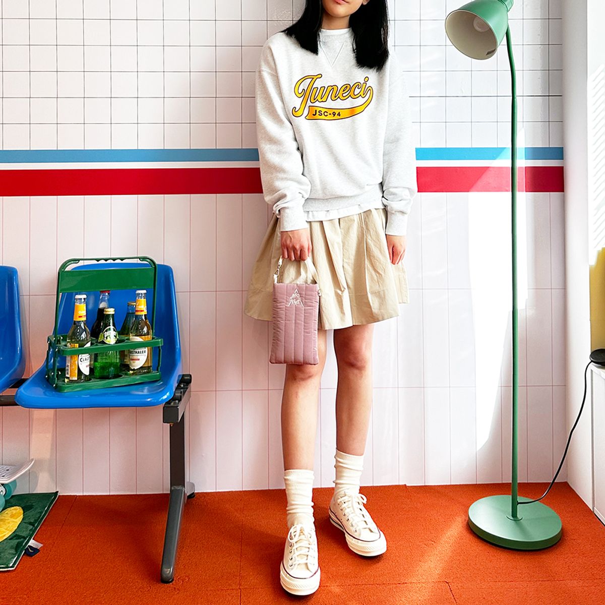 앤드씨유(AND SEE YOU) 니드 미니 토트 NEED MINI TOTE A2302 INDI PINK