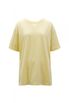 루즈핏 리사이클 반팔티셔츠- 옐로우