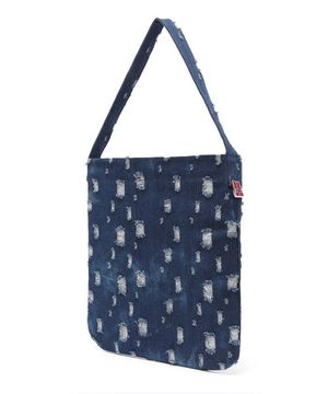 데님에코백-딥블루