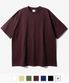 플로우 크루넥 반팔 티셔츠 와인 SJST1408