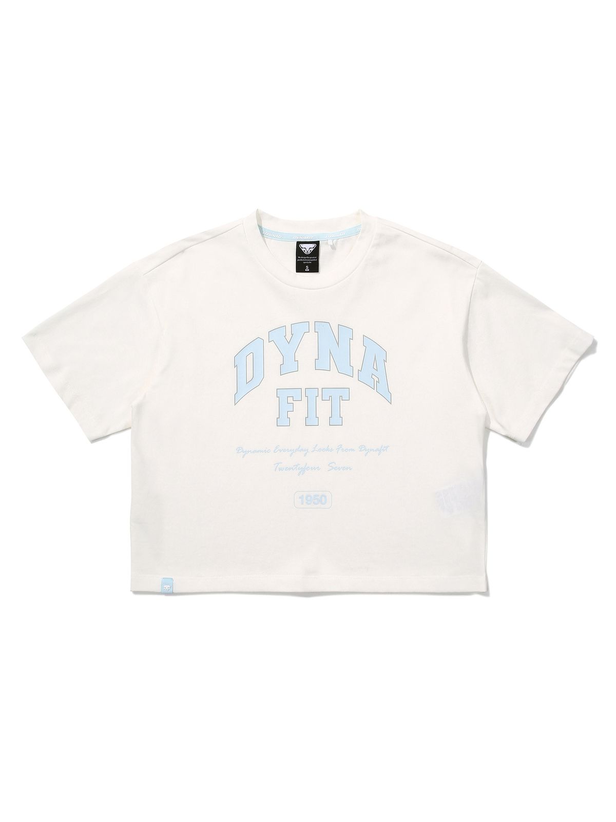 다이나핏(DYNAFIT) ATTENSION (어텐션) β 반팔티_Cream