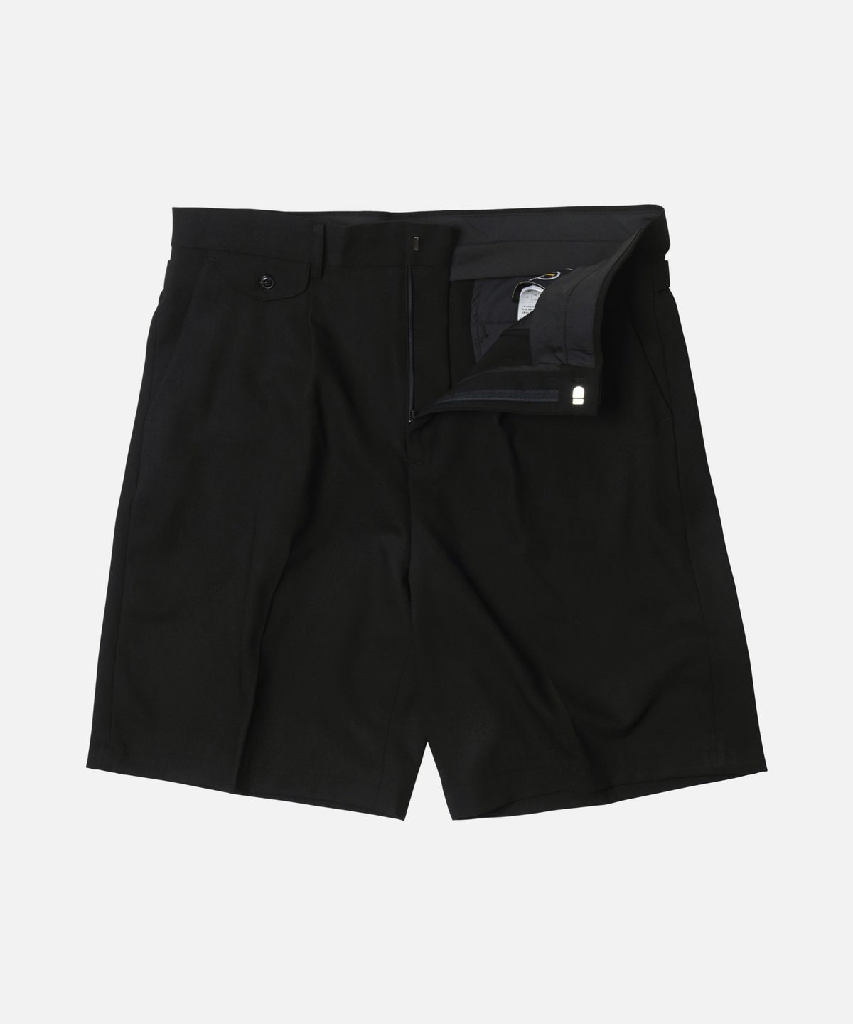 프리즘웍스(FRIZMWORKS) WIDE BERMUDA PANTS _ BLACK