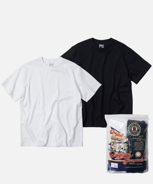 OG ATHLETIC T-SHIRT 2PACK _ WHITE + BLACK