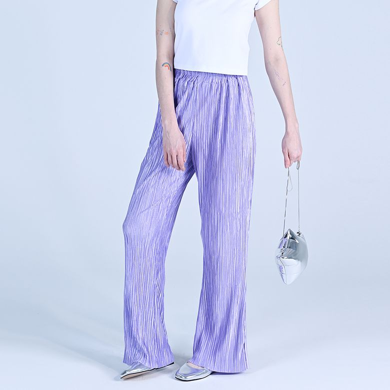 Shining Pleats Pants WBCSPA003LC