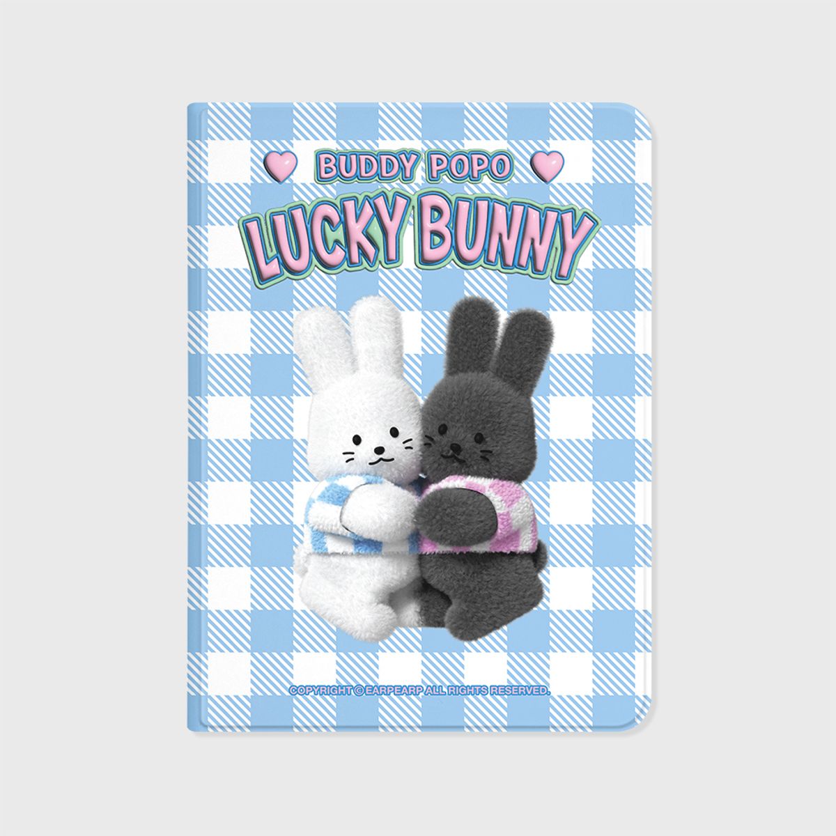어프어프(EARPEARP) POPO BUDDY-BLUE(아이패드-커버)
