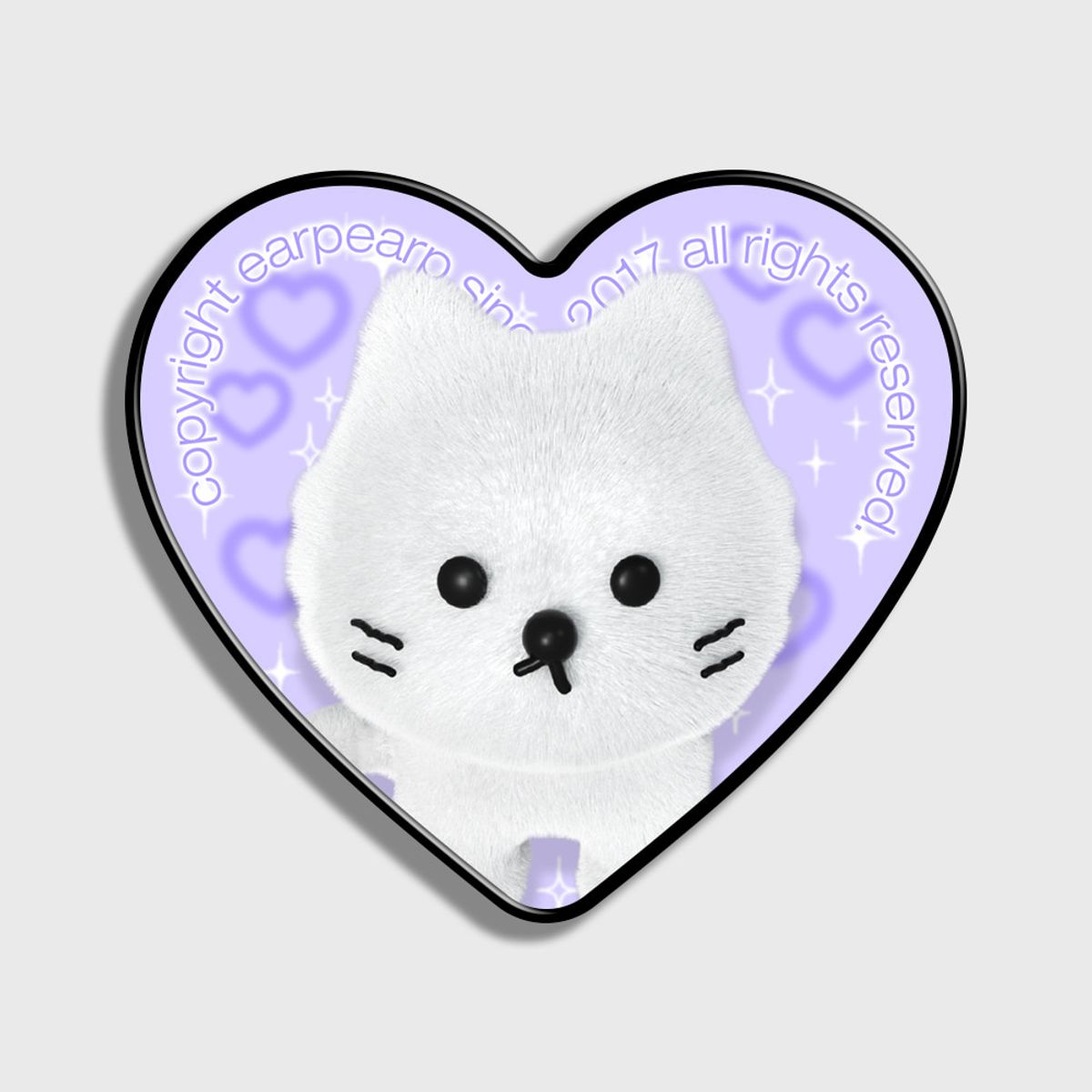 어프어프(EARPEARP) CHICHI COLLECTION-PURPLE(하트톡)
