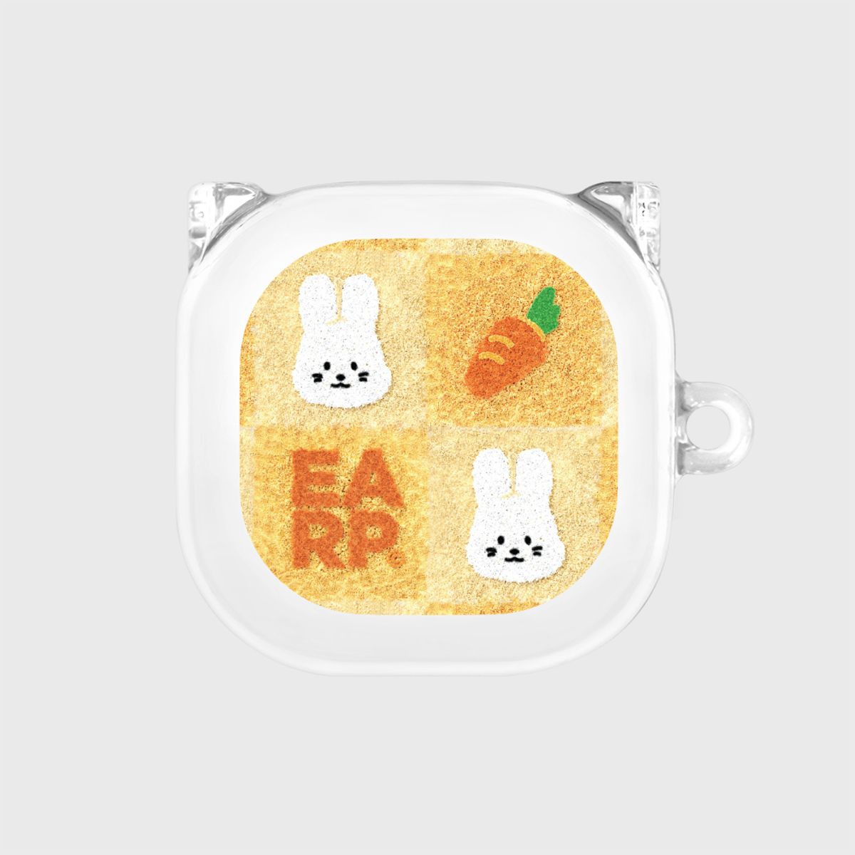 어프어프(EARPEARP) CHECKER BOARD CARROT POPO(버즈-클리어하드)