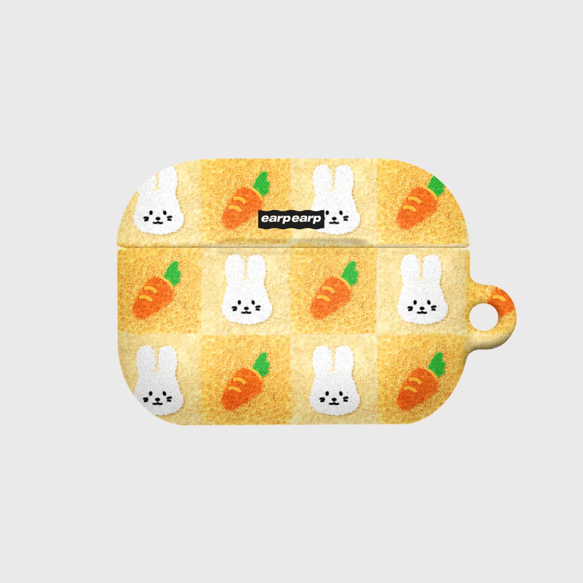 어프어프(EARPEARP) CHECKER BOARD CARROT POPO-YELLOW(에어팟프로-하드)