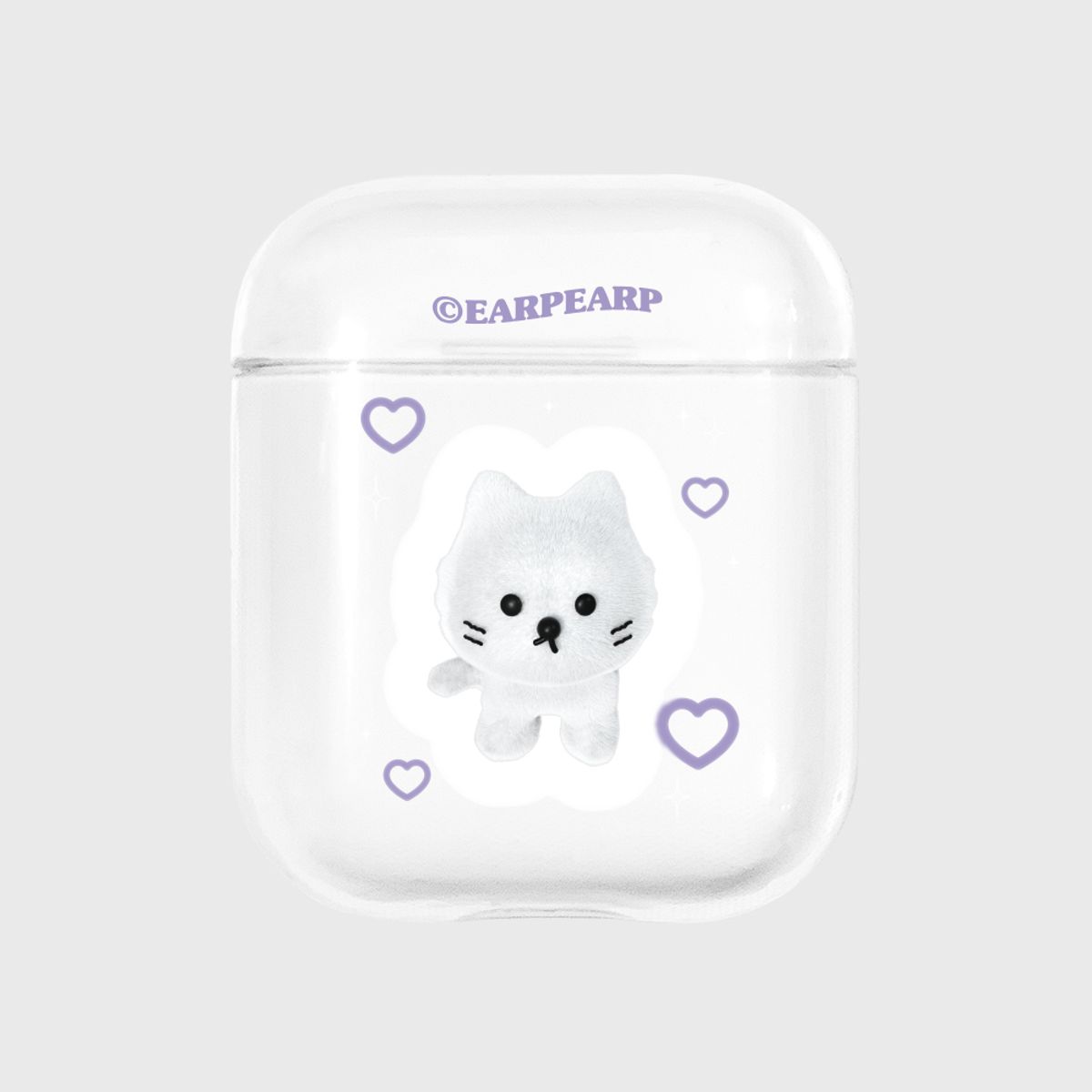 어프어프(EARPEARP) CHICHI COLLECTION-PURPLE(에어팟-클리어)
