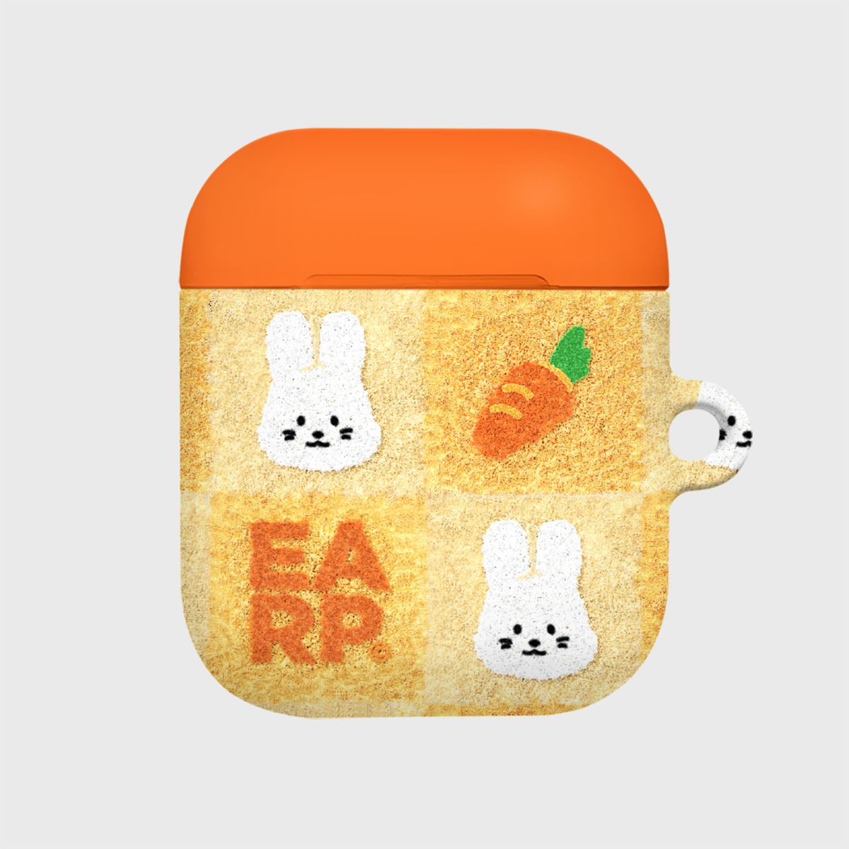 어프어프(EARPEARP) CHECKER BOARD CARROT POPO-YELLOW(에어팟-하드)