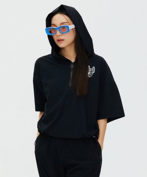 여성) 벤츄리 컴포트 후드 반집업 티셔츠