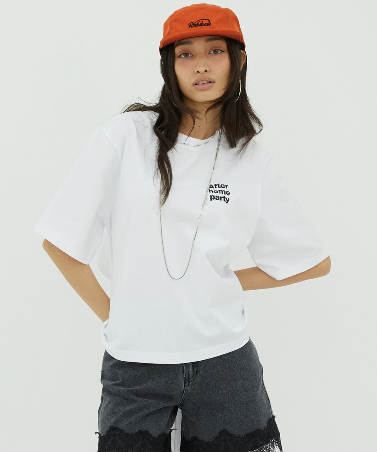 애프터홈파티(AFTER HOME PARTY) ruruki t-shirt