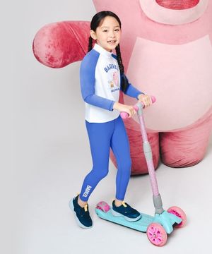 배럴X벨리곰 키즈 워터레깅스 예일 블루 (B3SKWLG099YLB)
