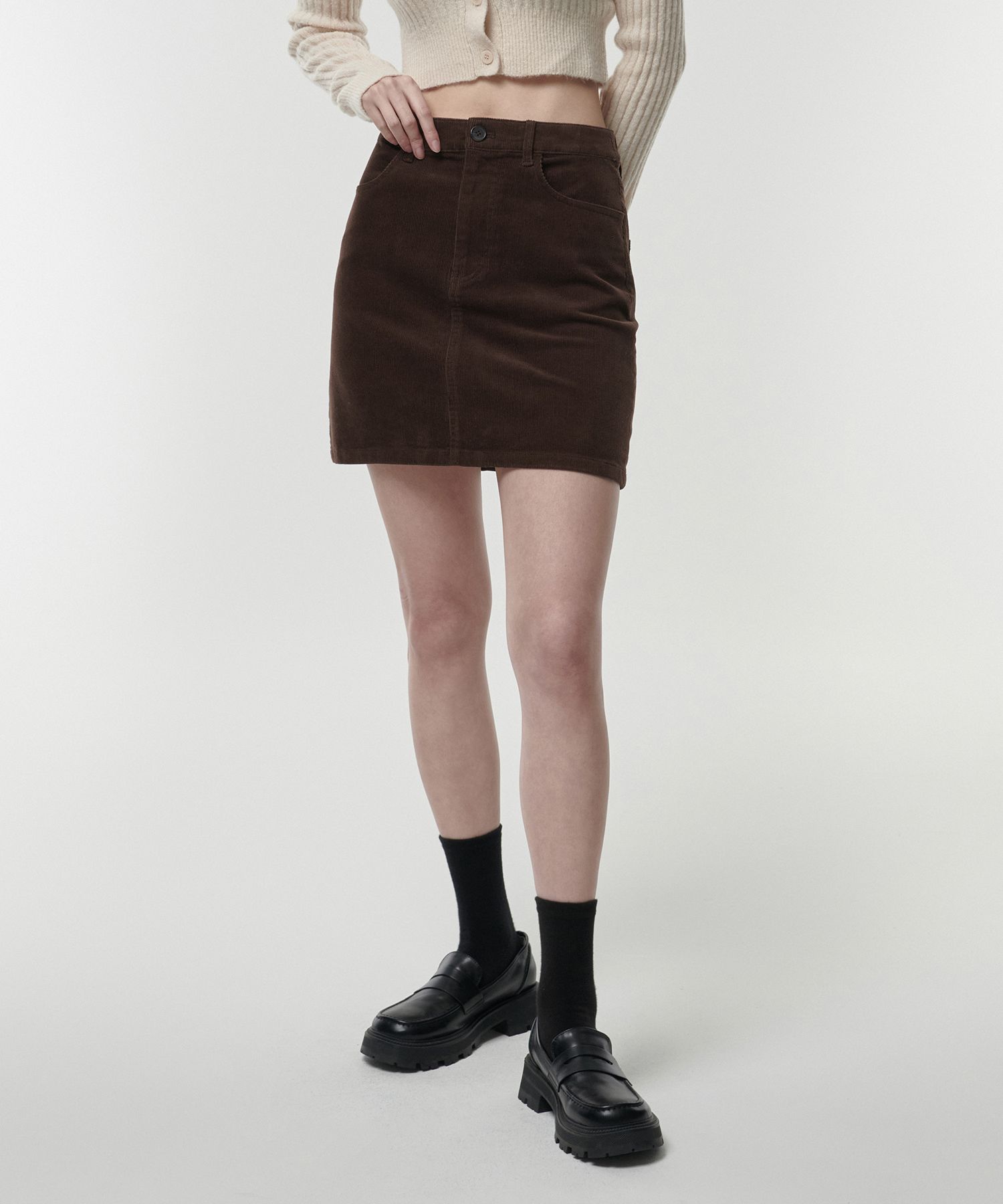 MUSINSA公式 | MUSINSA STANDARD WOMAN ウィメンズコーデュロイミニ