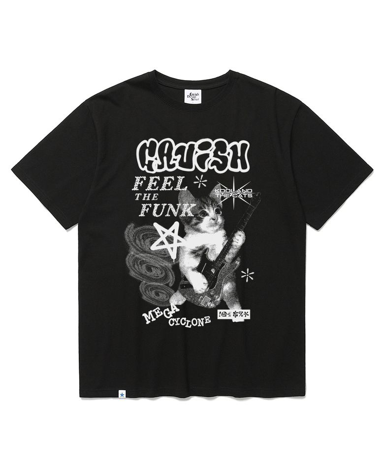 MEGA CYCLONE SS TEE BLACK(CV2DMUT516A)