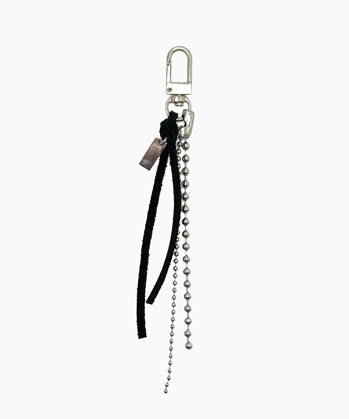 셉텐벌5(SEPTEMBER5) Leather mix chain keyring