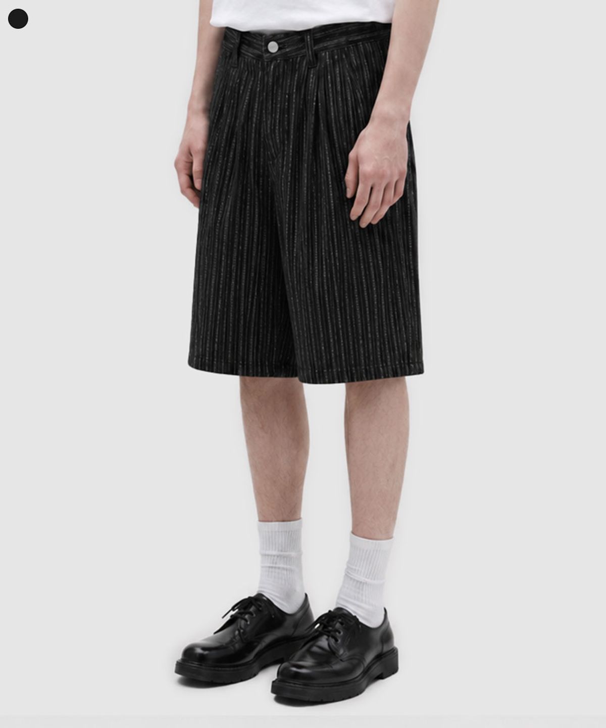 베이직라벨(BASIC LABEL) Besb Wide Bermuda Stripe Shorts pants 1 Color [BLSD_1002]