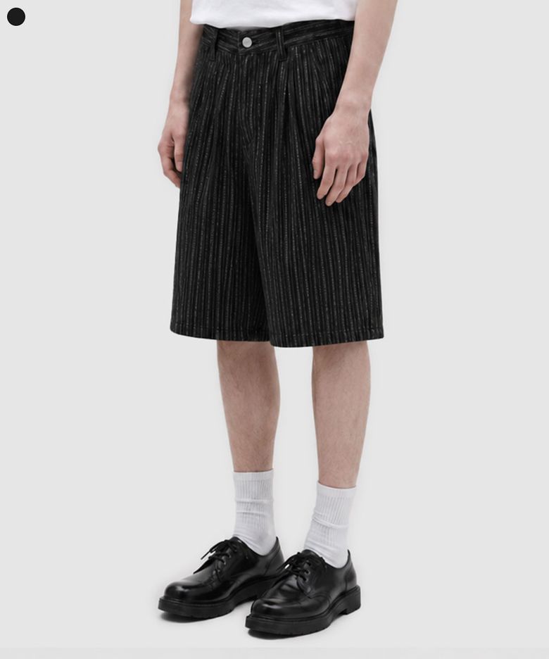 Besb Wide Bermuda Stripe Shorts pants 1 Color [BLSD_1002]