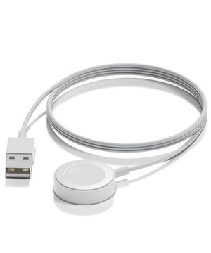 애플워치 호환 무선 충전기 케이블 화이트 1m
