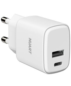 PD충전 20W C타입 to USB-A 2포트 멀티 고속충전기 어댑터