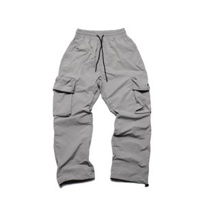 나일론 트랙팬츠-그레이