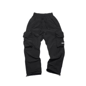 나일론 트랙팬츠-블랙