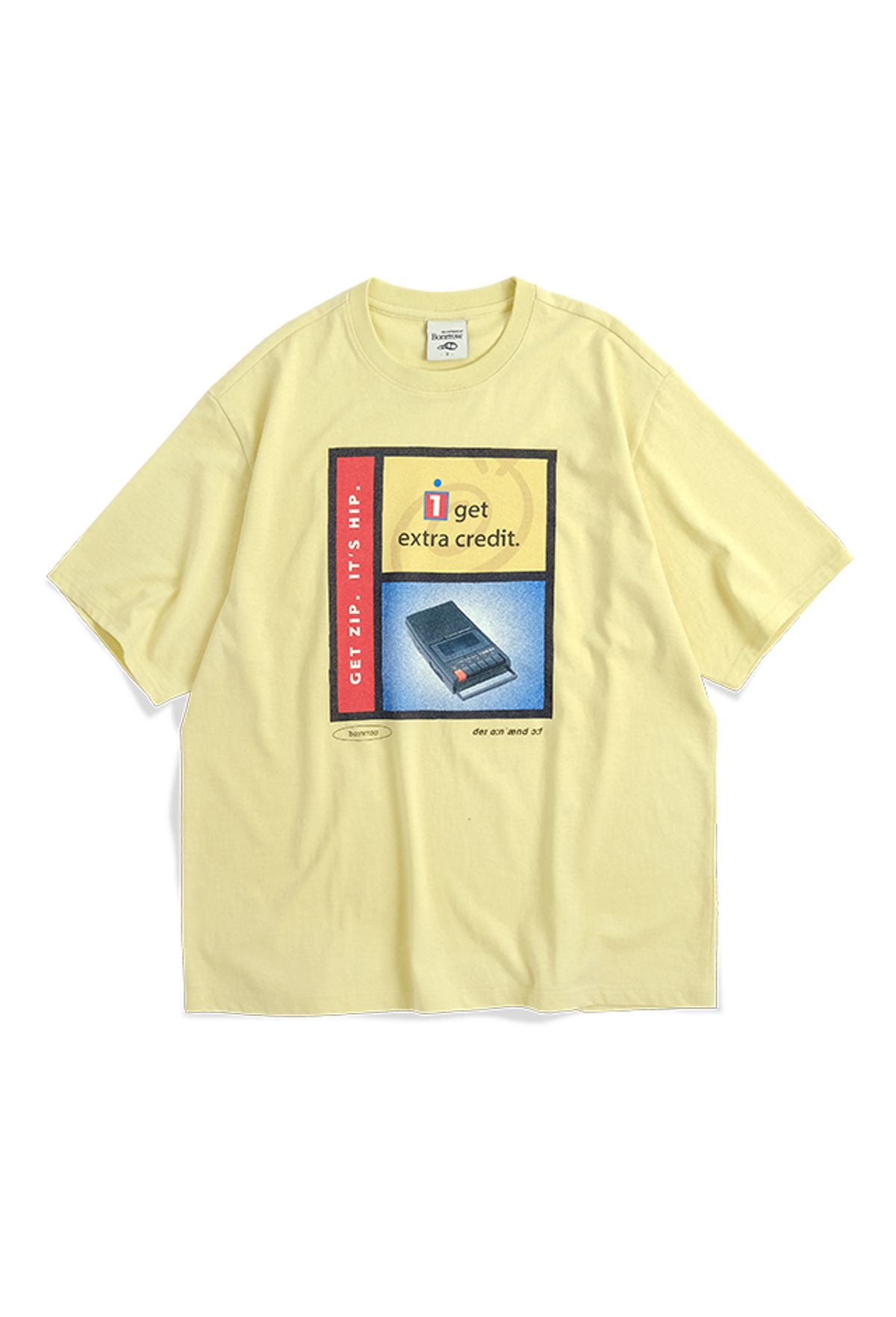 본로우(BONRROW) CASSETTE TEE_LE