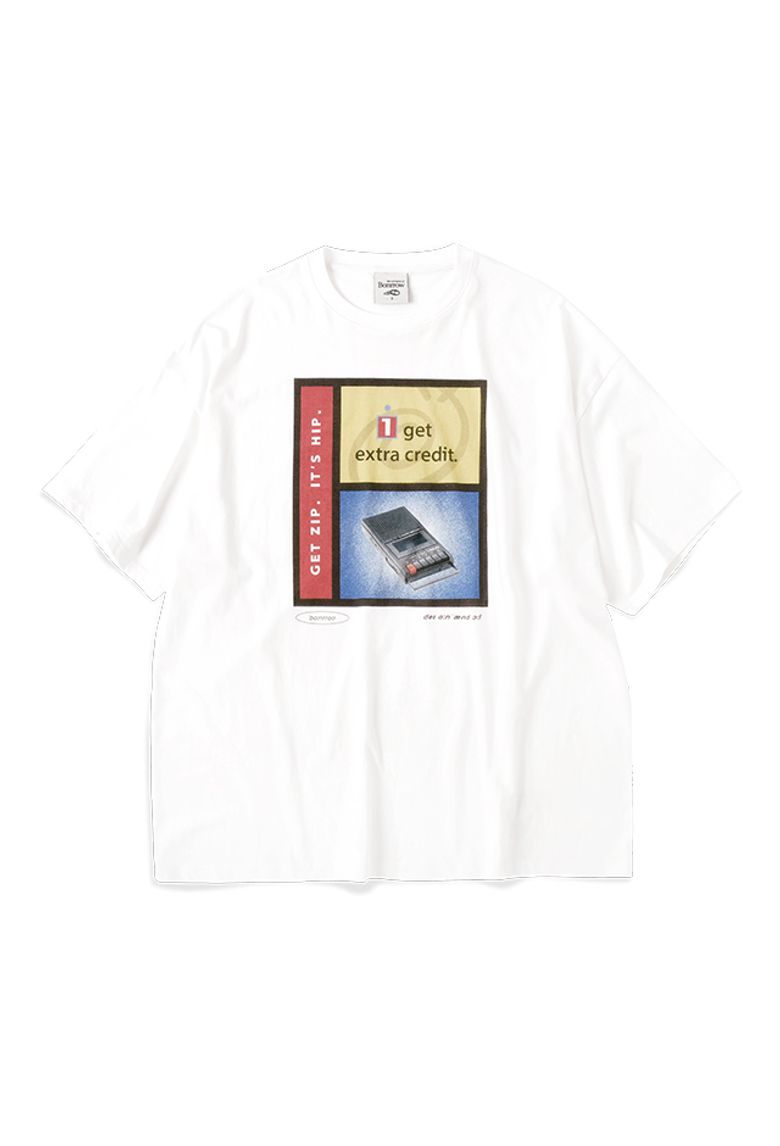 CASSETTE TEE_WH