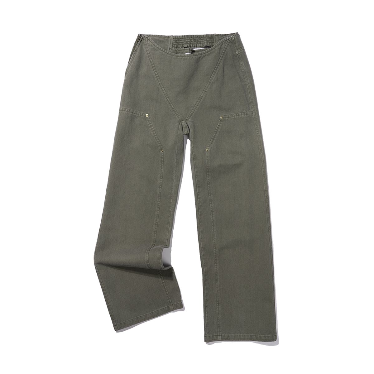 엑스트라오디너리(EXTRAORDINARY) BIKINI PIGMENT PANTS  OLIVE