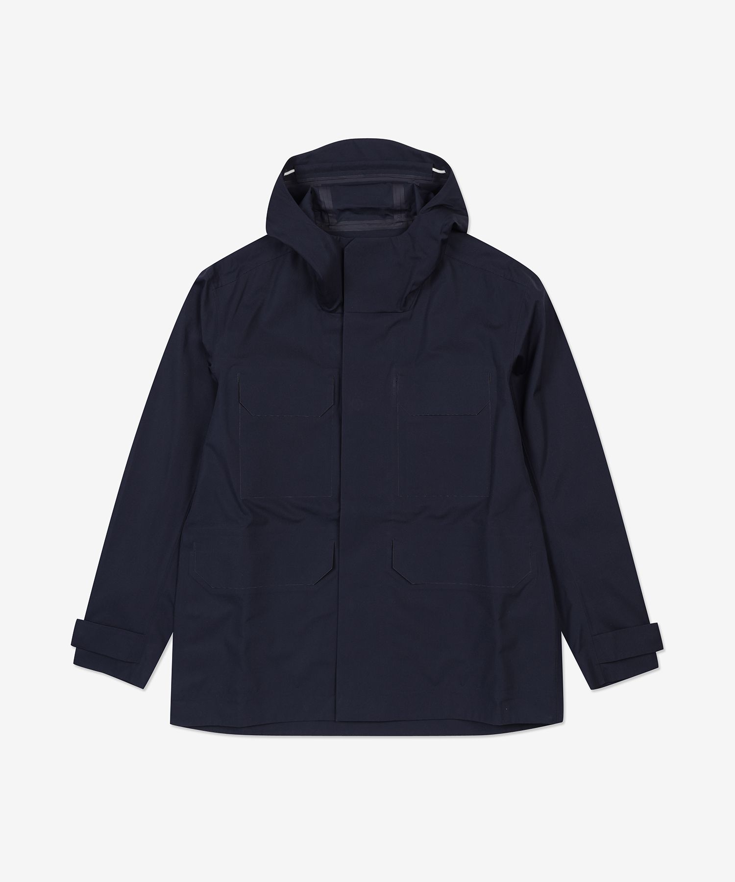 MUSINSA | NORSE PROJECTS Nunk Rain Jacket - Dark Navy / N5505607004