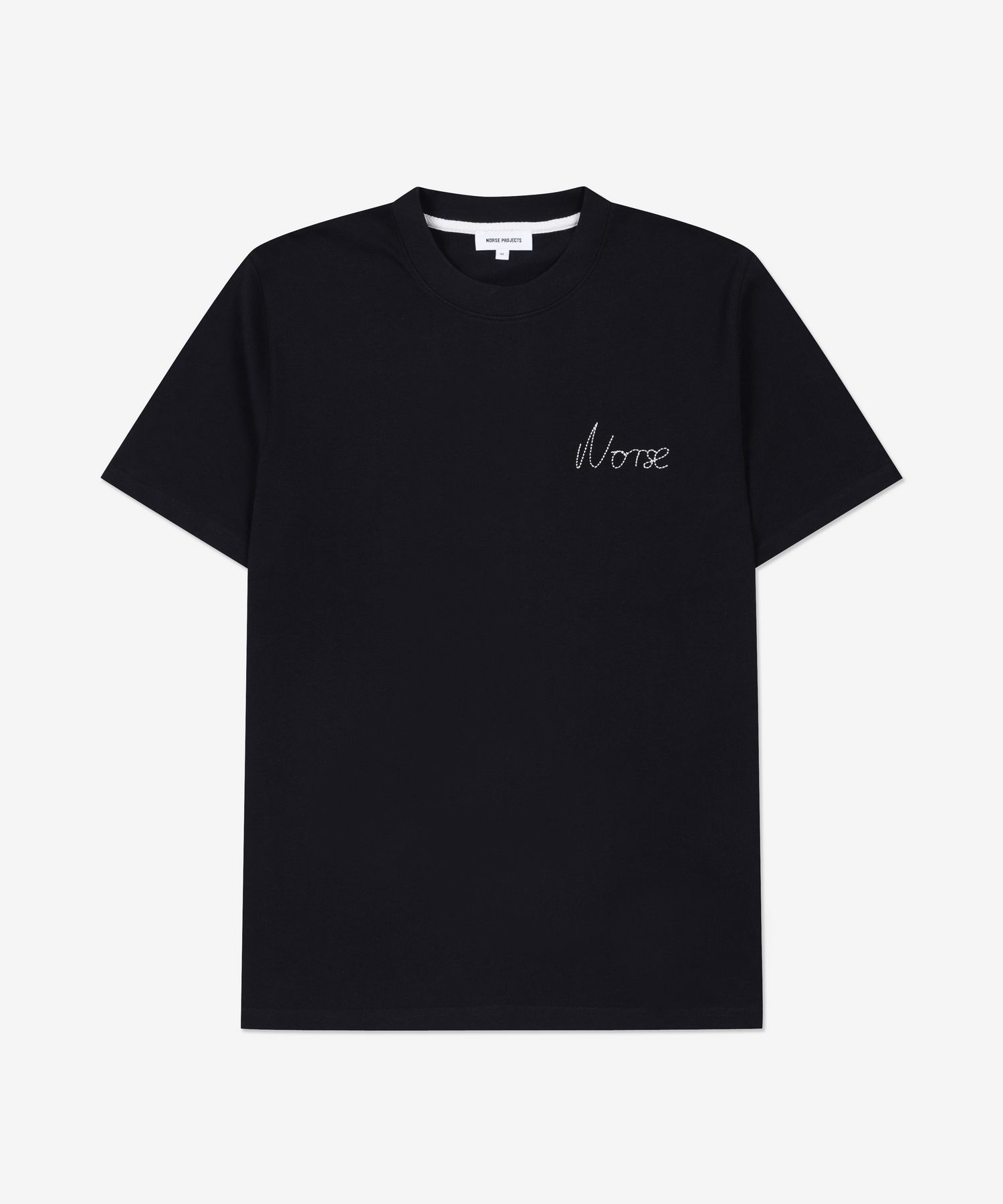 MUSINSA | NORSE PROJECTS Johannes Chain Stitch Logo Short