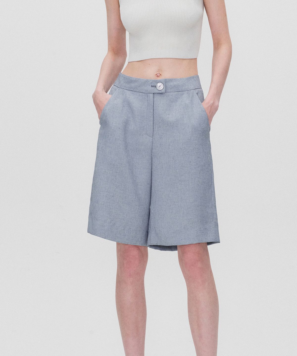 리이(RE RHEE) 2COLOR CO ORDS MIDI SHORTS