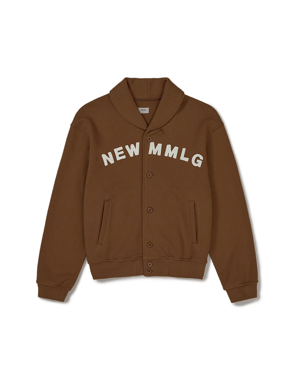 엠엠엘지(MMLG) [Mmlg] SHAWL COLLAR SWEAT JUMPER (SIENA)
