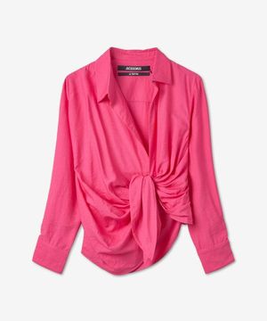 라 슈미즈 바하이아 셔츠 - 핑크 / 213SH0021020431