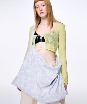 플라워 비치타올 민트