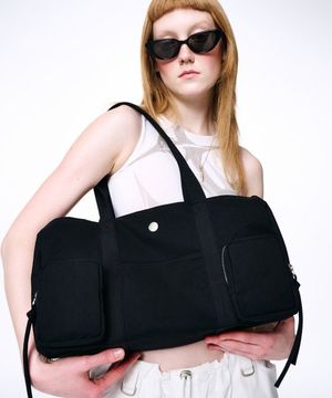 레브 더플백 블랙