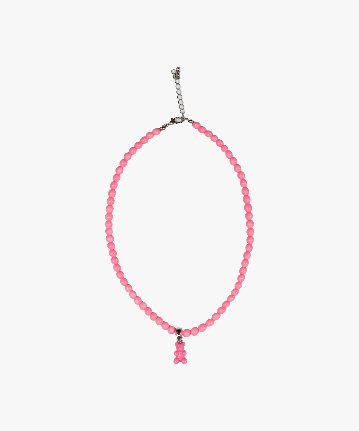 핑크파인애플(PINK PINEAPPLE) BEAR NECKLACE_PINK