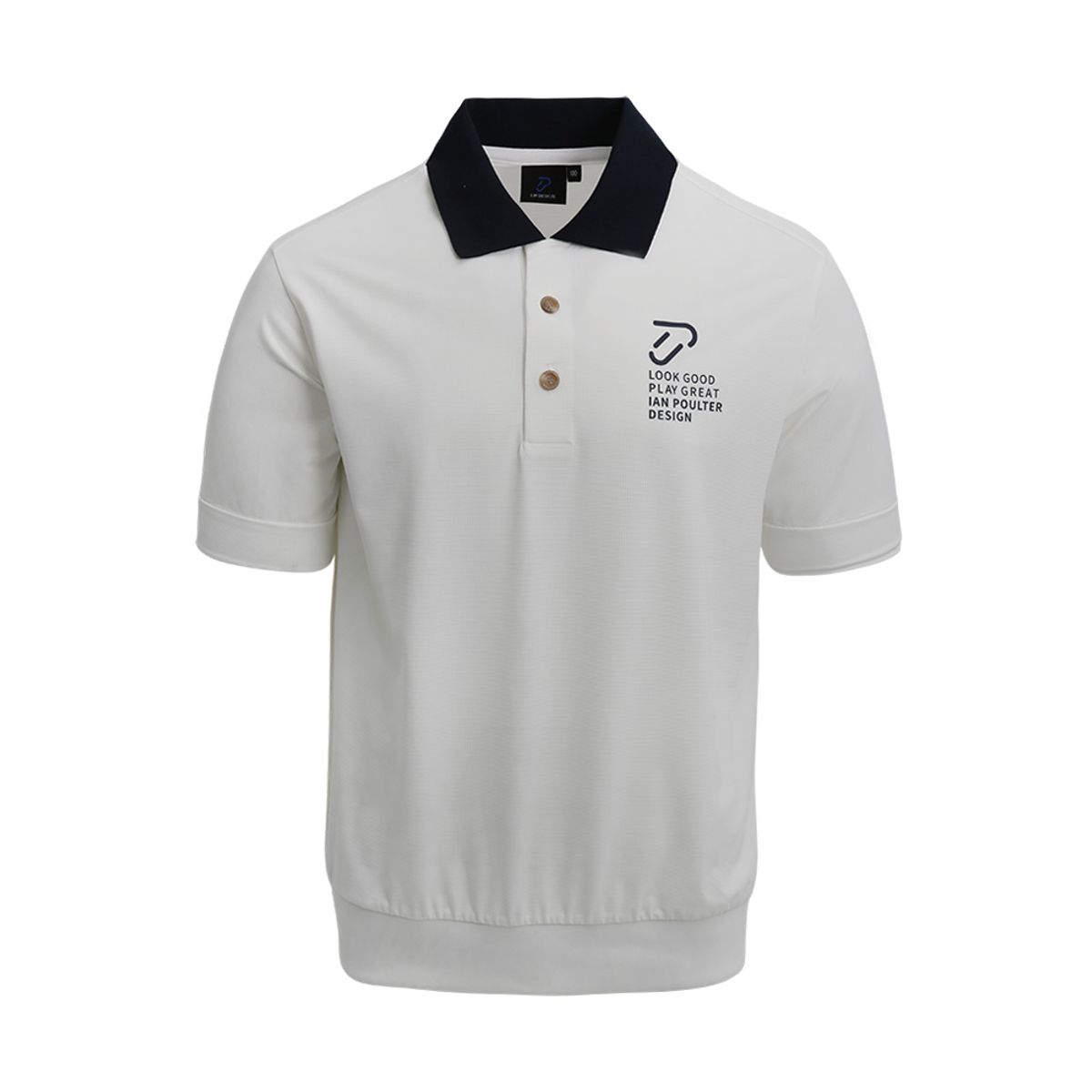 이안 폴터 디자인(IAN POULTER DESIGN) 남성우븐 솔리드 반팔티셔츠 - IPM3MTS818 OW