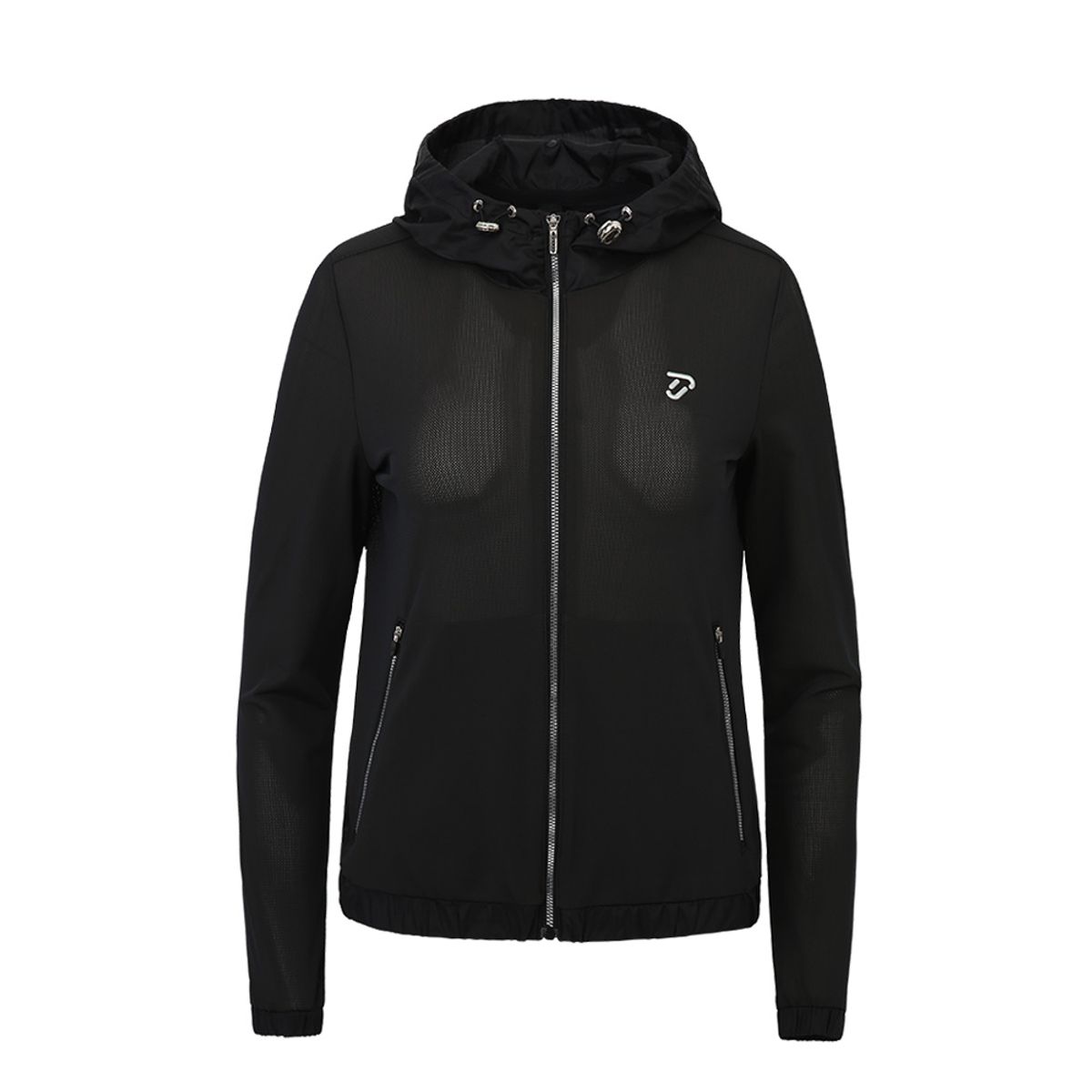 이안 폴터 디자인(IAN POULTER DESIGN) 여성 풀집업 후드 자켓 - IPL3SJP858 BK