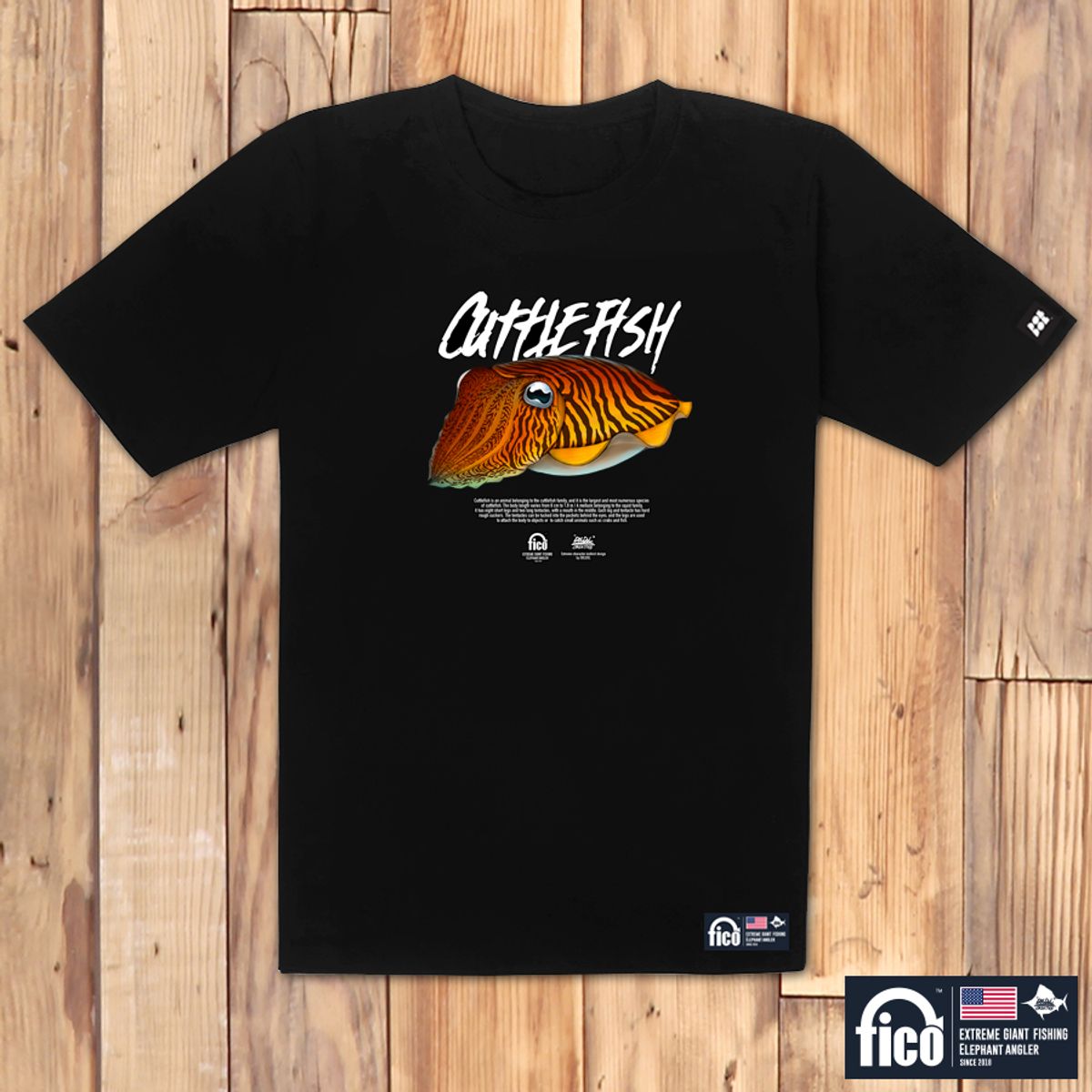 돌돌(DOLDOL) FICO_tshirts-159 익스트림 낚시 브랜드 피코 시즌2 캐릭터 그래픽 디자인 티셔츠