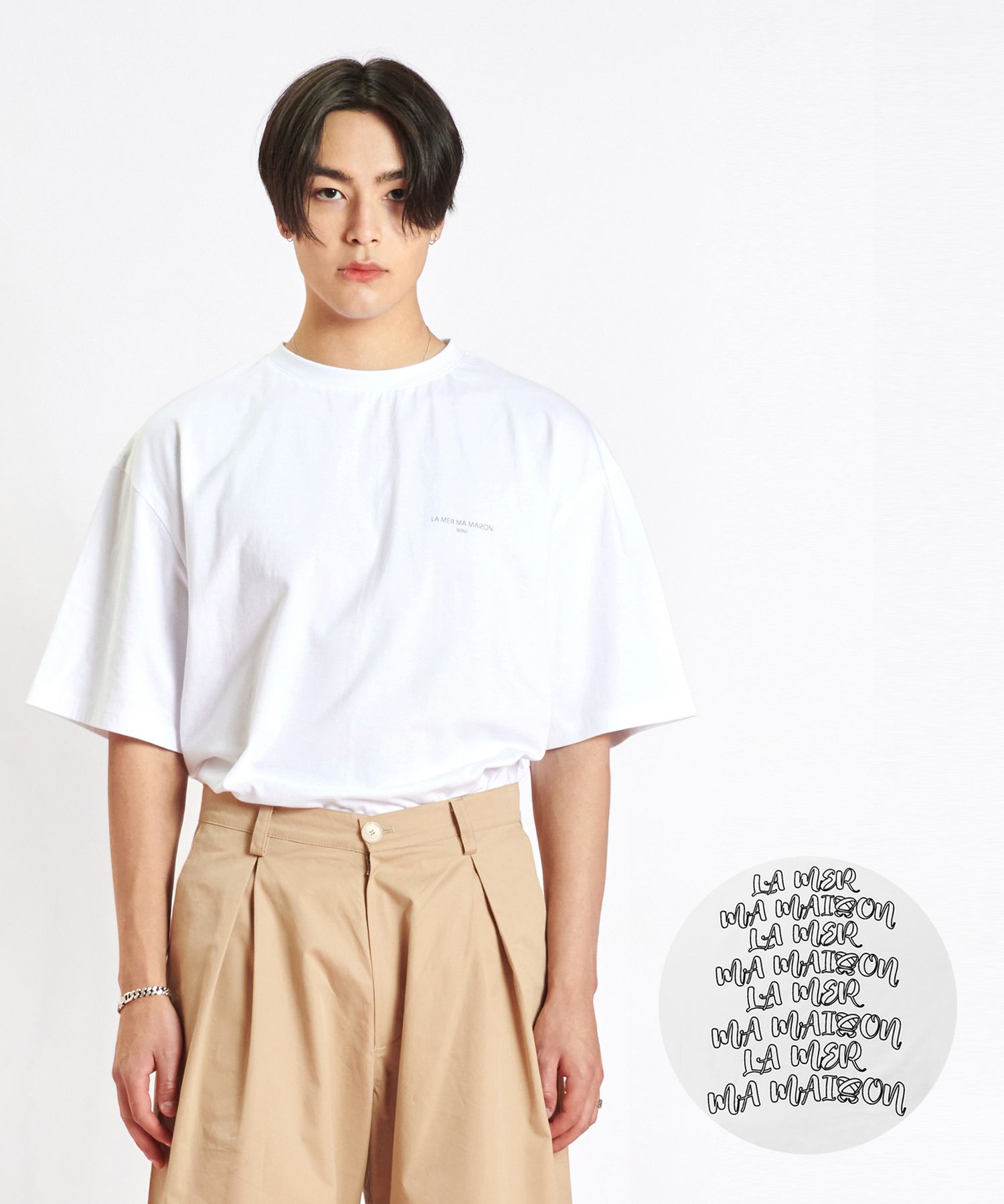 【LA MER MA MAISON】24SS★ D/ PRINTING HALF-T LA MER MA MAISON – ALAND USA