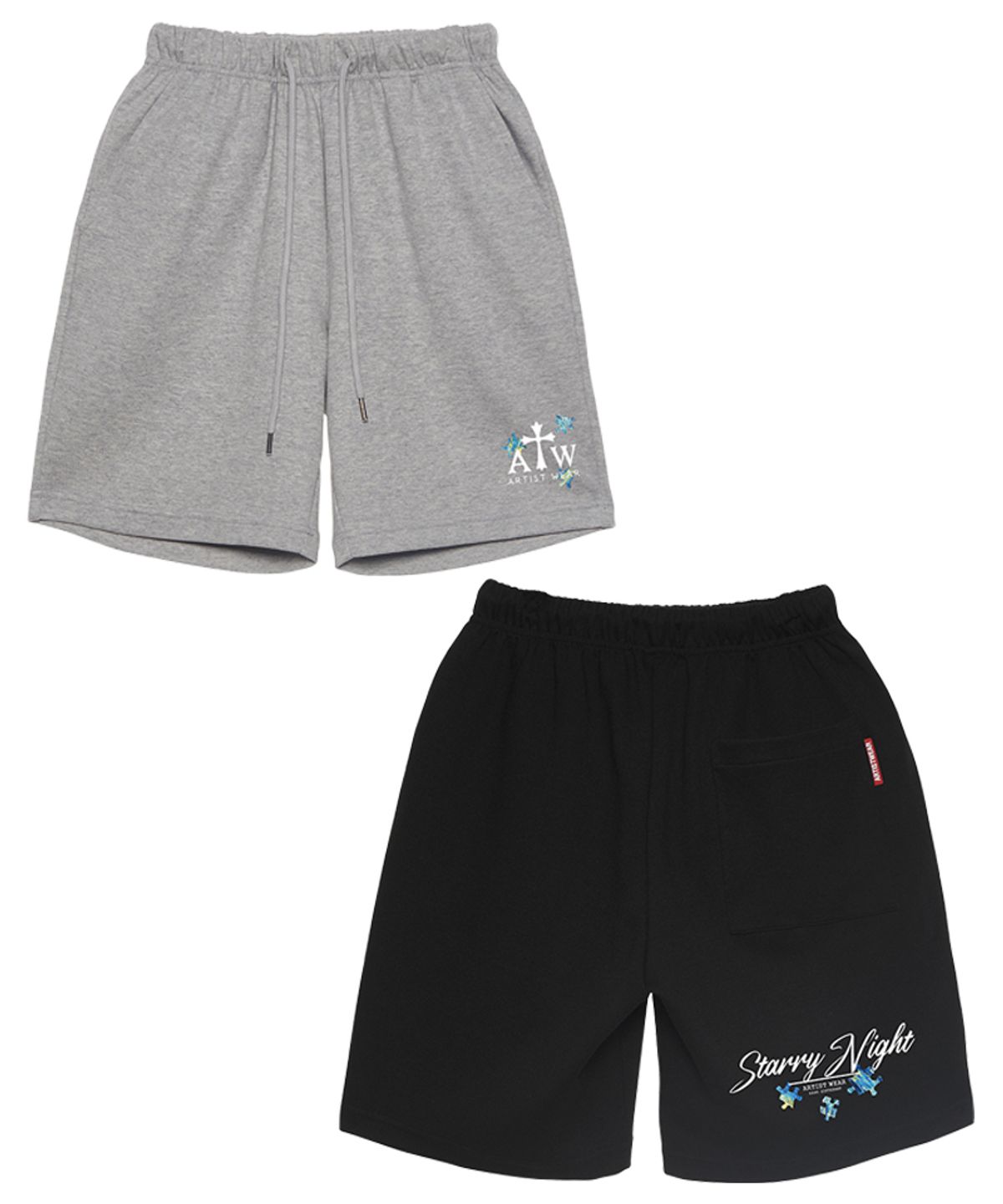 아티스트웨어(ARTISTWEAR) [ATW] 별이빛나는밤  하프팬츠