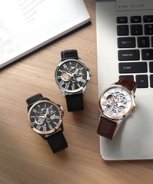 T601 라투메나 스켈레톤 오토매틱 다이아몬드 워치