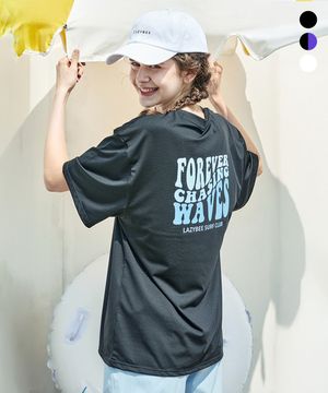 쿨링 라이트 루즈핏 반팔 여성 래쉬가드 (3컬러)