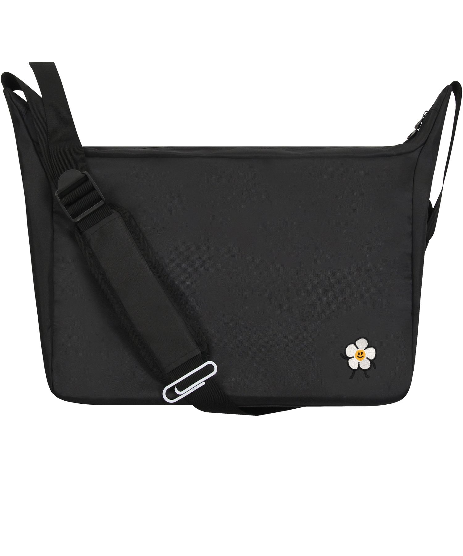 【GRAVER】23FW★ Embroidery Cross Curved Messenger Bag Cross Curved Messenger Bag - GRAVER | 60% - Asian Fashion