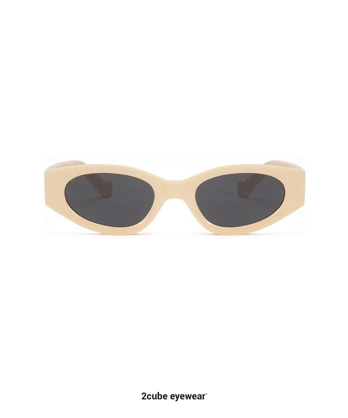 투큐브(2CUBE) JAY AND JASON SUNGLASSES(Ivory)