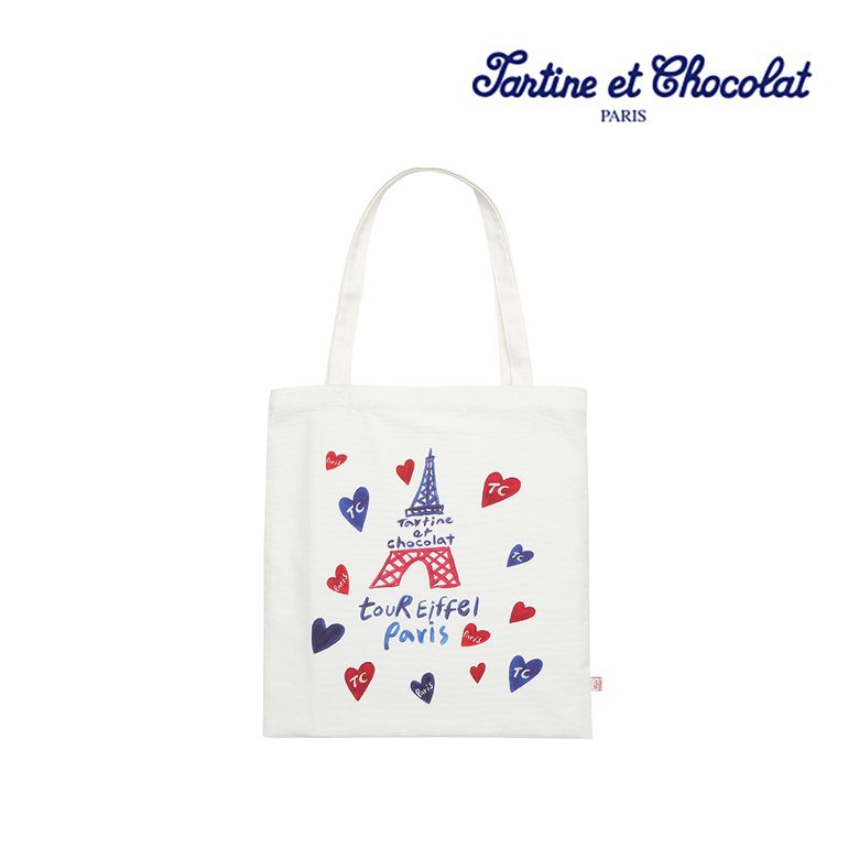 TC)PARIS하트에코백M