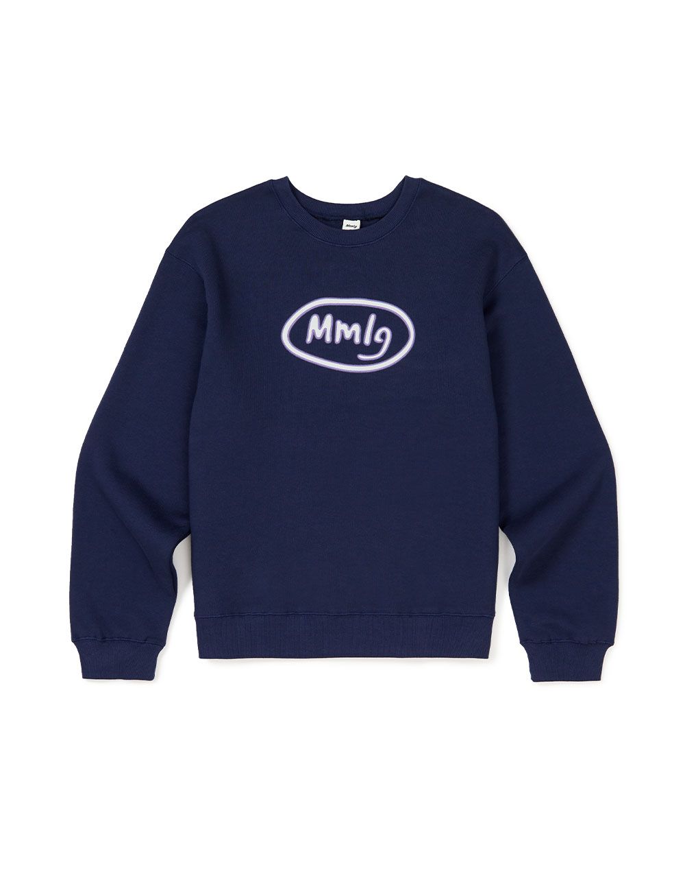 さらに100円引き◆MMLG◆SIGNS SWEAT MUSINSA公式 | MMLG [Mmlg] SIGNS SWEAT (BLUE NAVY)