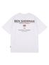 남성 로고 반팔 티셔츠 화이트 BNBTS238M
