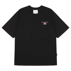 남성 로고 반팔 티셔츠 블랙 BNBTS238M